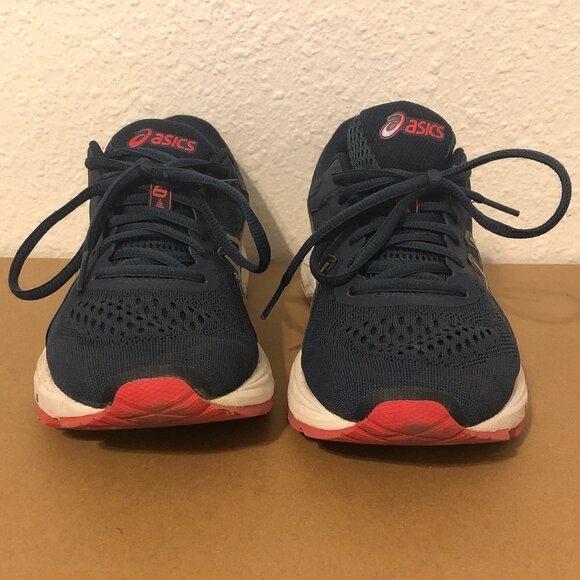 ASIC Sneaker Women's Size 9 Blue Frequent Trail Running Shoes With Box T7A9N - Picture 3 of 12